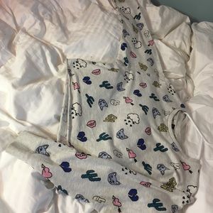 A long sleeve crop top